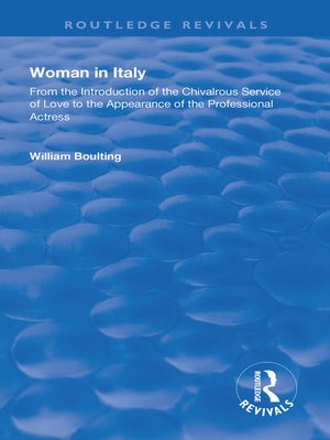 cover image of Woman in Italy